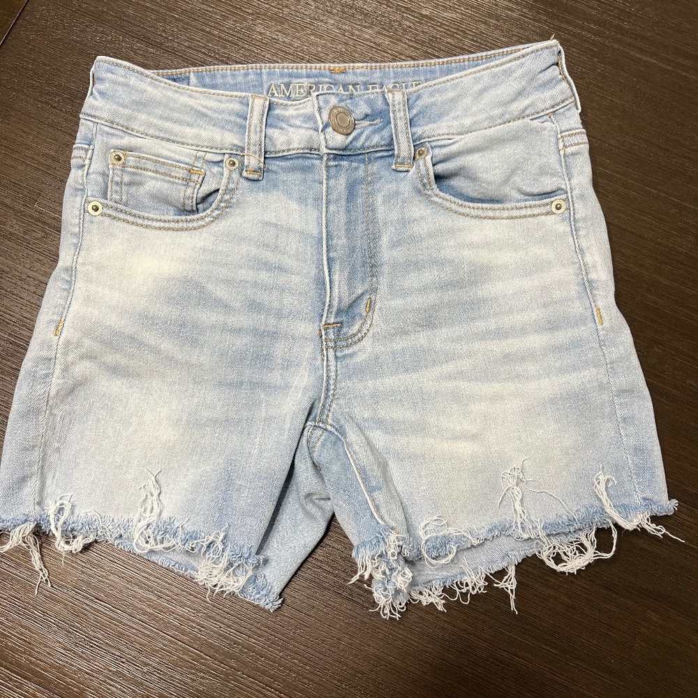 American eagle jean shorts